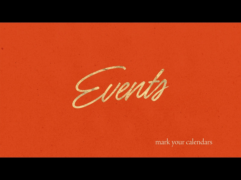 Advent Type Events Title