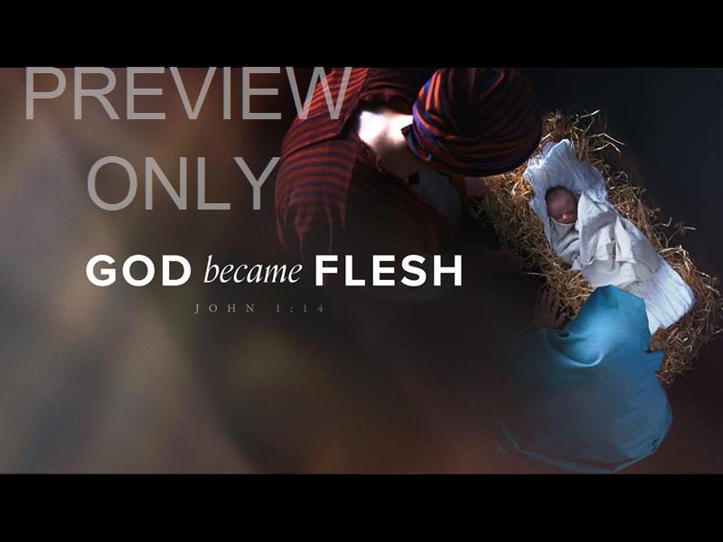 God Became Flesh Title Still