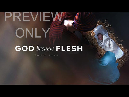 God Became Flesh Title Still