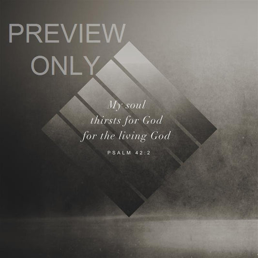 Misty Water Psalm 42:2