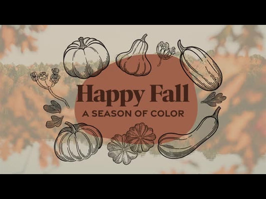 Line Art Autumn Happy Fall