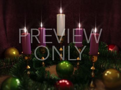 Advent Candles Five