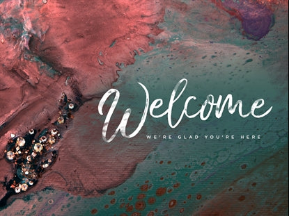 Marble Glaze Welcome