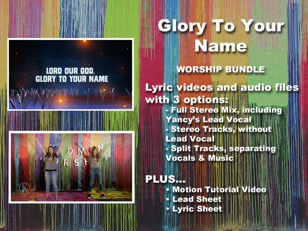 Glory To Your Name Worship Bundle