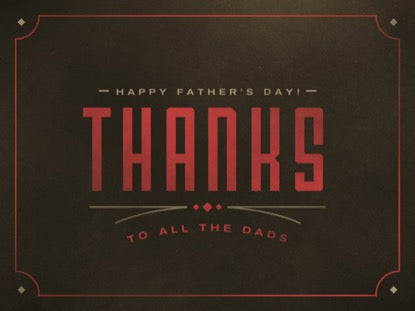 Western Lines Thanks To All The Dads