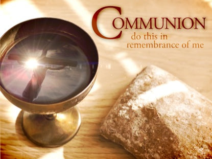Communion Reflection Verses