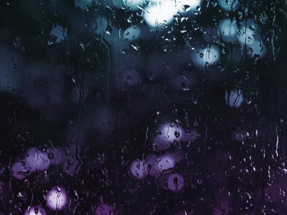 Rain On Glass C Saturated