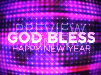 New Years Ball God Bless Still