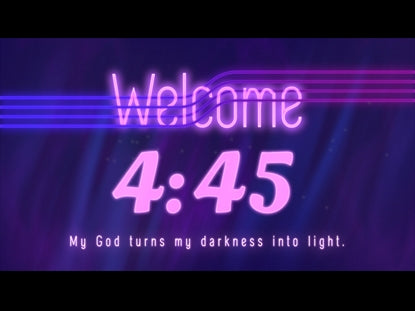 Neon Light Scripture Countdown