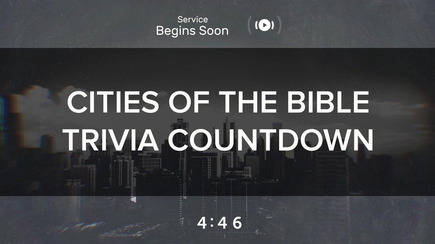 Cityscapes Trivia Countdown
