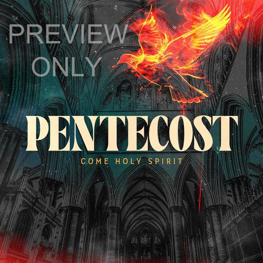 Pentecost: Come Holy Spirit Social Graphic Title