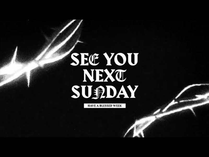 Easter Xxv Service Slide See You Next Week