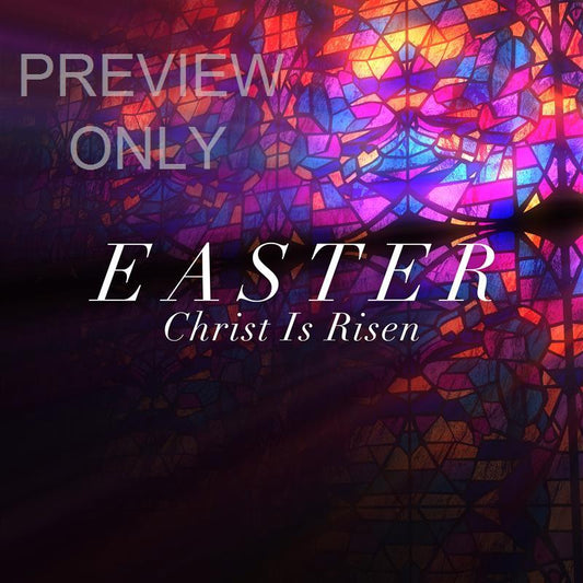Modern Glass Easter