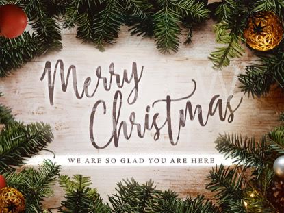 Christmas Wreath Merry Christmas