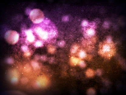 Purple Peach Particles