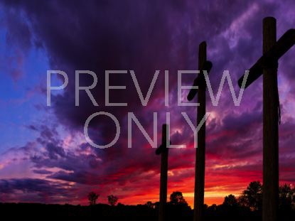 Sunset Crosses