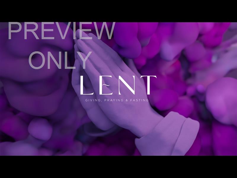 Lent Ink Lent Title Still