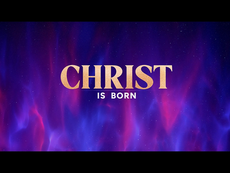 Christmas Wonder Christ Is Born