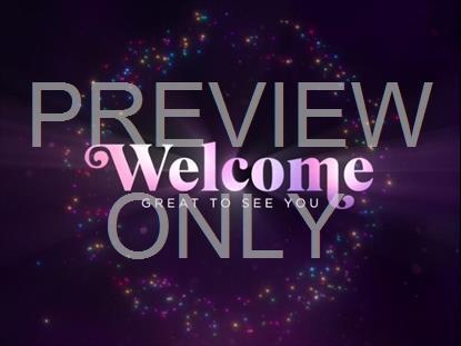 Christmas Glow Welcome Still