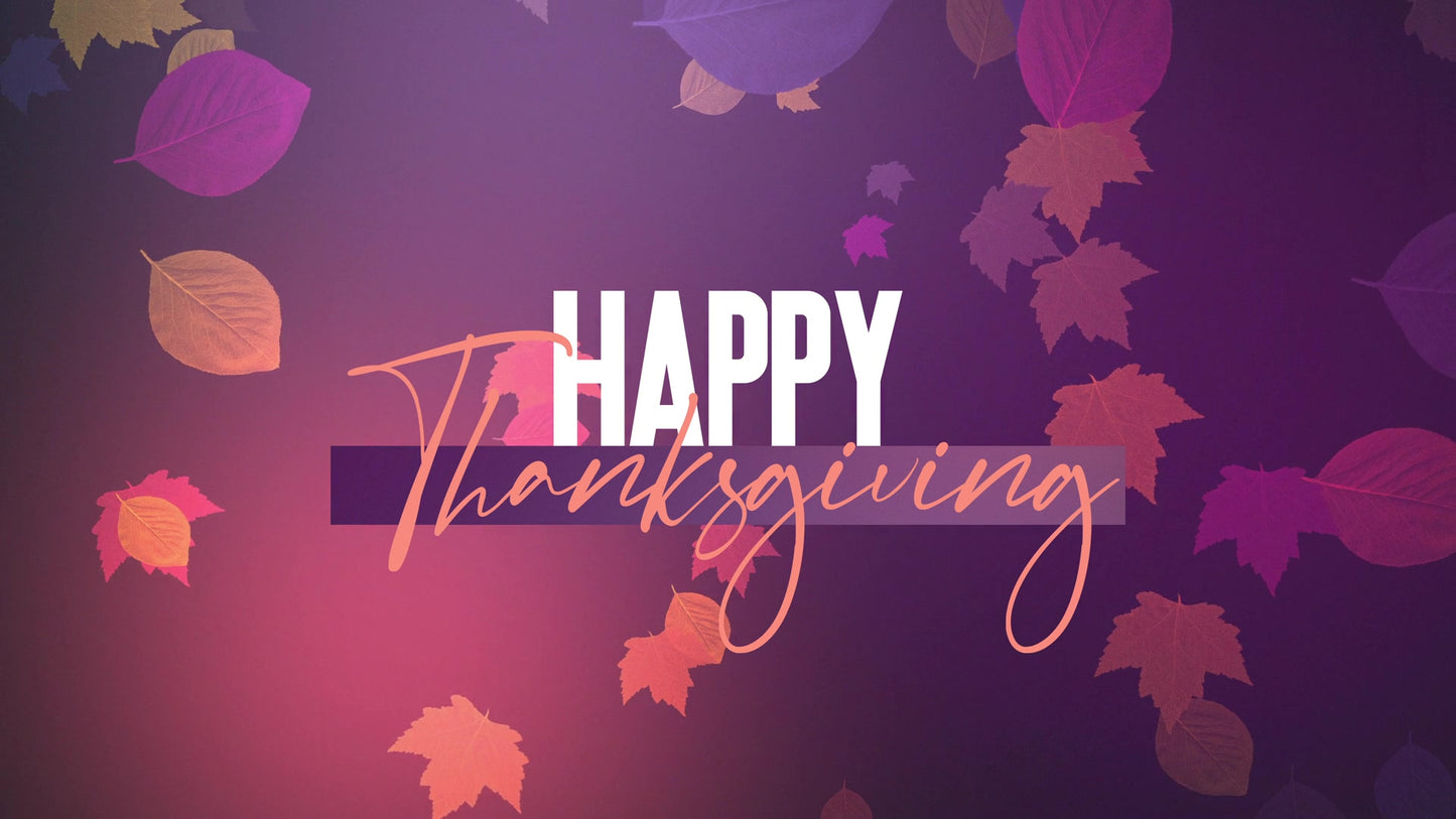 Vibrant Fall Thanksgiving