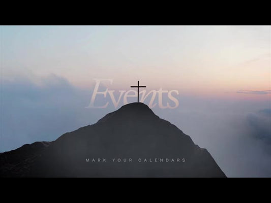 For God So Loved Events