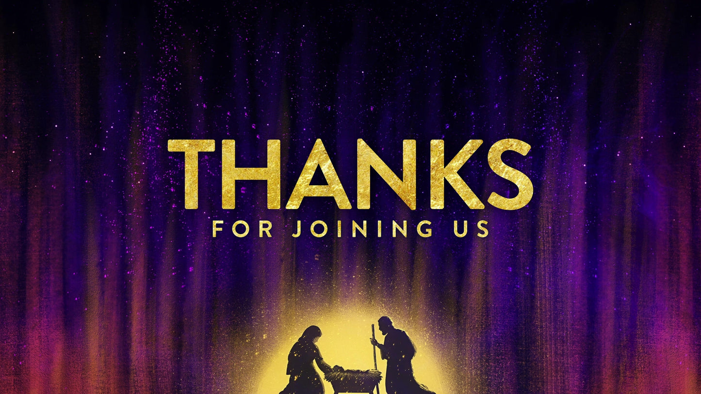 Radiant Christmas: Thanks