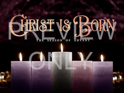 Advent Classic Christ Is Born Still
