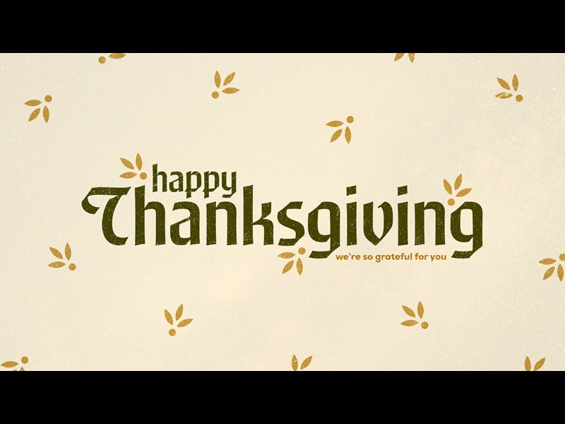 Thanksgiving Homestead Happy Thanksgiving