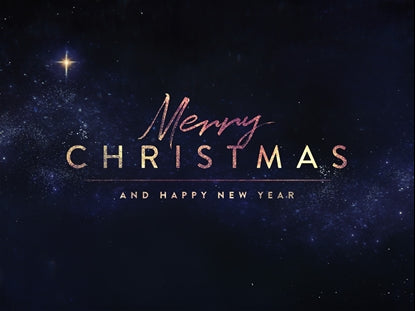 Starry Night Merry Christmas