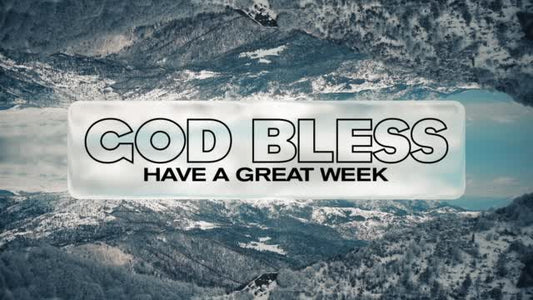 Glorious Winter God Bless