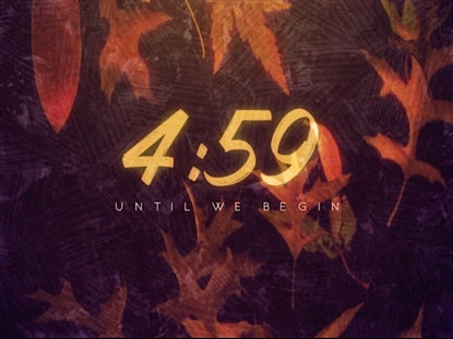 Fall Into Grace Countdown