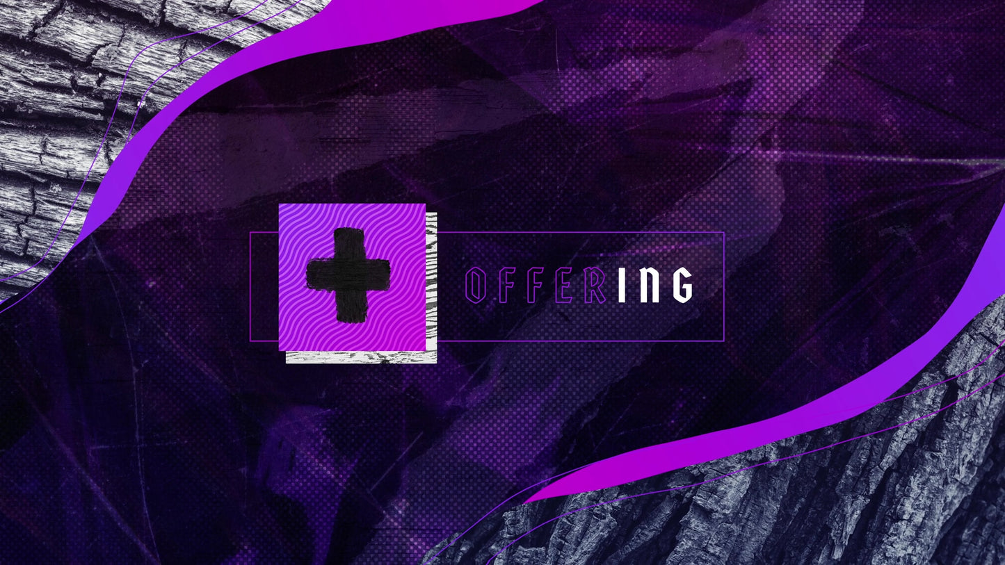 Vibrant Lent: Offering Still