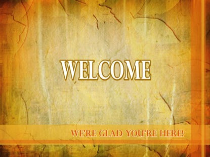 Fall 1 Welcome