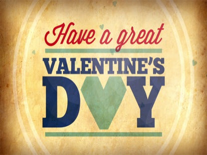 Retro Valentines Day Welcome Loop