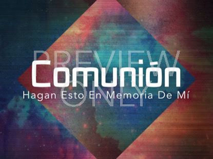 Joy Of Worship Communion Still - Spanish