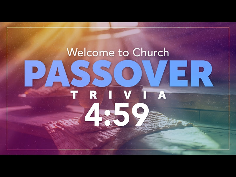 Passover Trivia Countdown