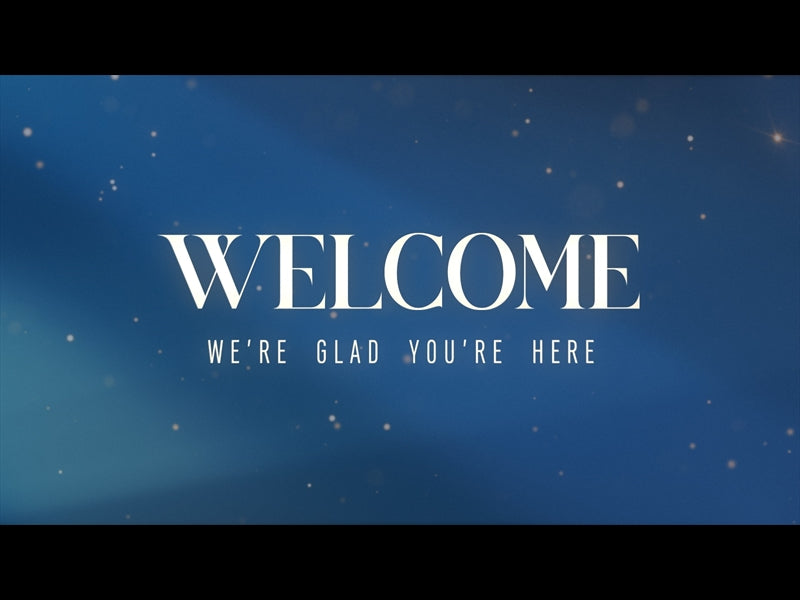 The Heavens Declare Welcome