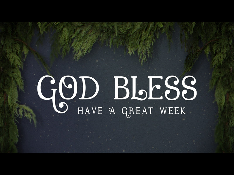Garland God Bless