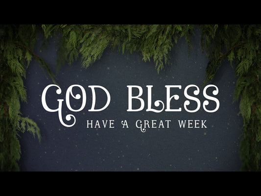 Garland God Bless