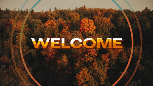Autumn Foliage Welcome