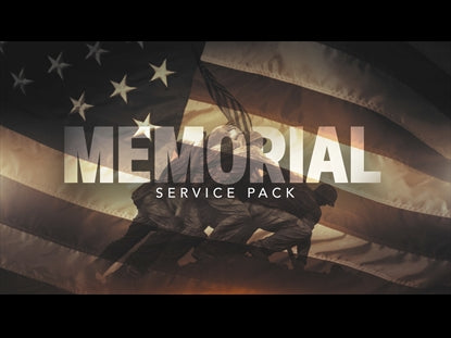 Memorial Service Pack