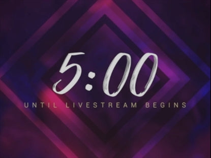 Infinity Livestream Countdown