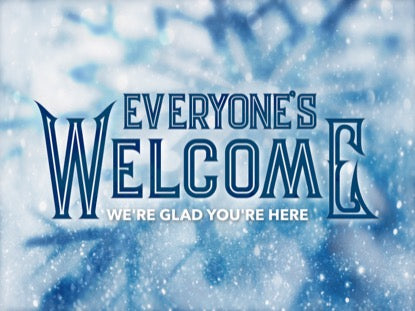 Icy Christmas Welcome Motion
