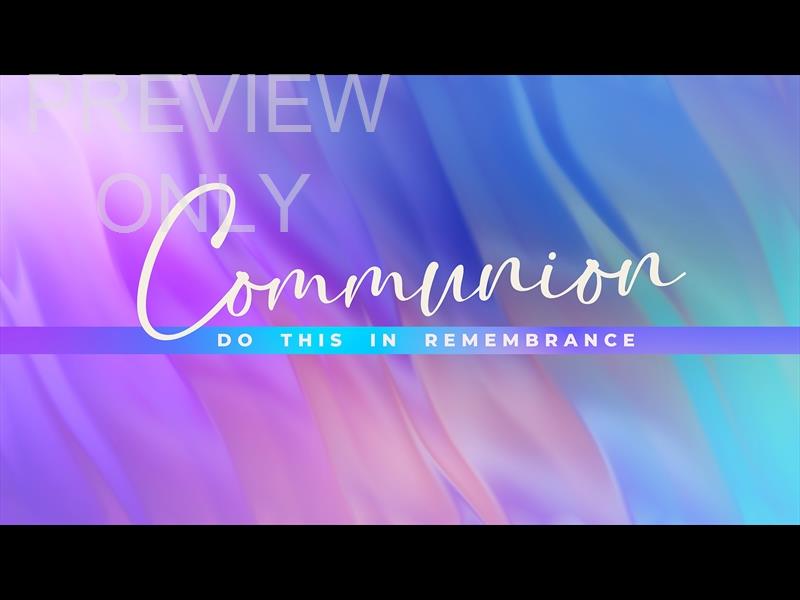 Prismatic Waves Communion Still