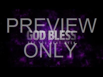 Holy Week God Bless Graphic