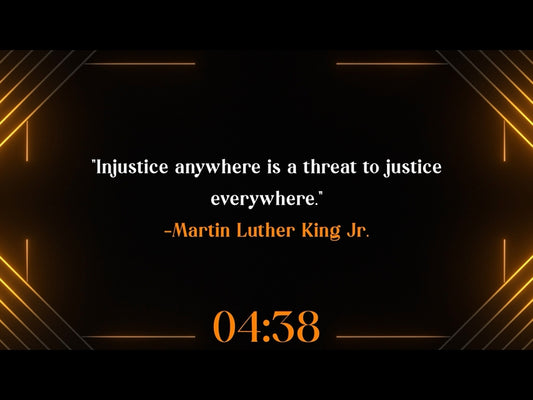 Martin Luther King Jr. Quote Countdown