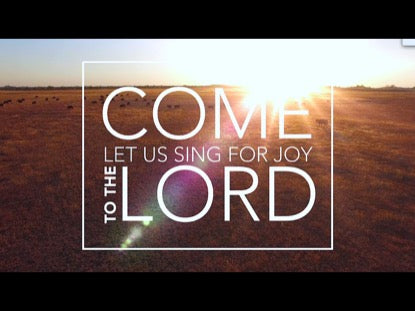 Psalm 95 Worship Intro