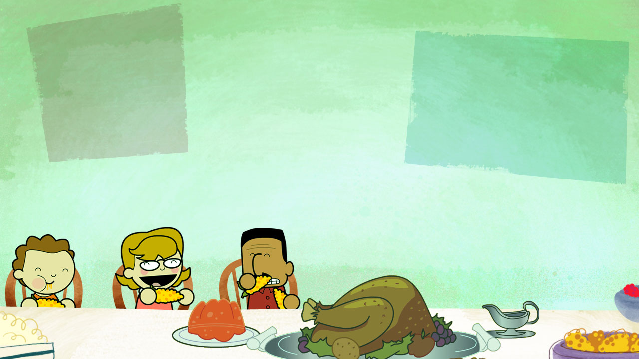 Thanksgiving Illustration - Modern Feast