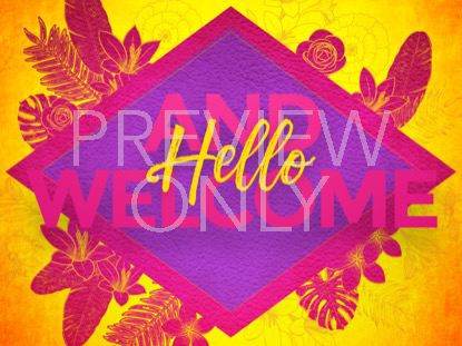 Colorful Valentine Welcome Still