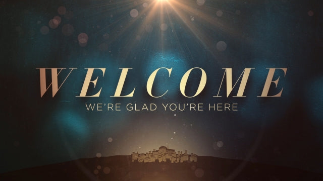 Bethlehem Bokeh Welcome